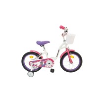 DINAMIC Dječji bicikl 16", ružičasto bijeli